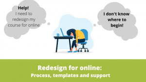 Online course for L&D professionals to redesign for online delivery